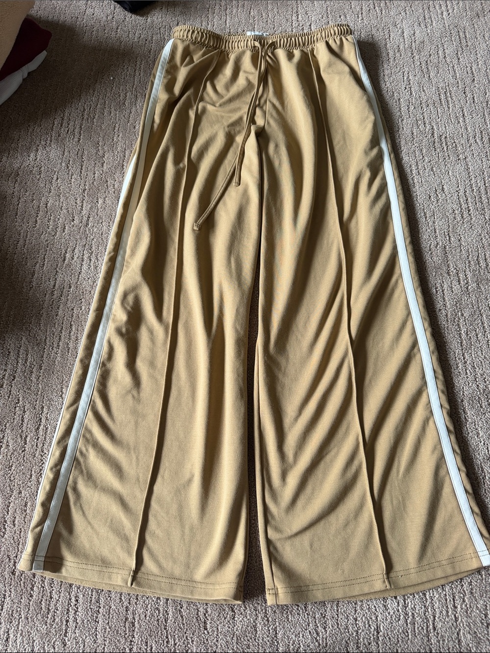 American Eagle Tan Casual Drawstring Pants